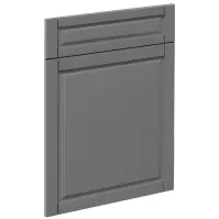 Előlap szekrény Luxeo F13-D60S1-AX hampton dark grey