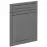 Előlap szekrény Luxeo F13-D60S1-AX hampton dark grey