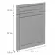 Előlap szekrény Luxeo F13-D60S1-AX hampton grey,2