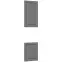 Előlap szekrény Luxeo F13-D60PWN hampton dark grey