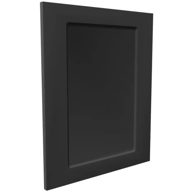 Előlap szekrény Luxeo F15-D60FZW keret black
