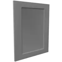 Előlap szekrény Luxeo F15-D60FZW keret dark grey