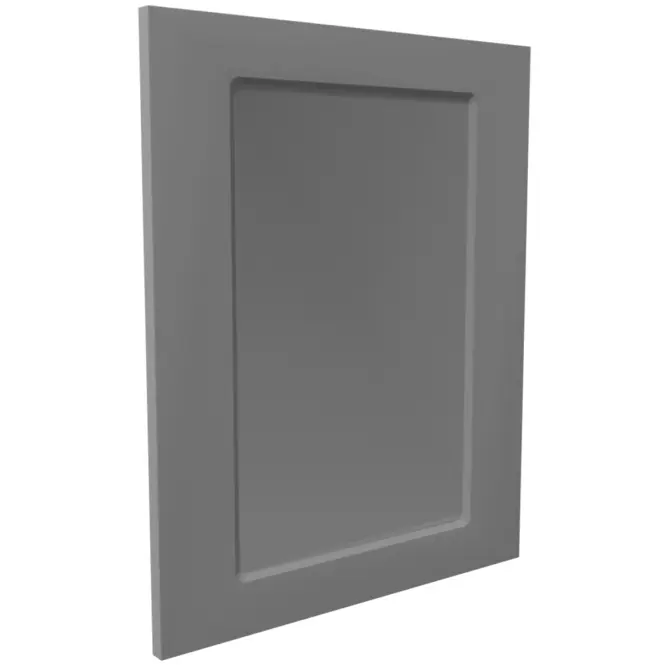Előlap szekrény Luxeo F15-D60FZW keret dark grey