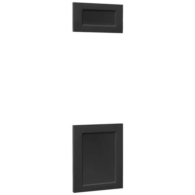 Előlap szekrény Luxeo F15-D60PM keret black