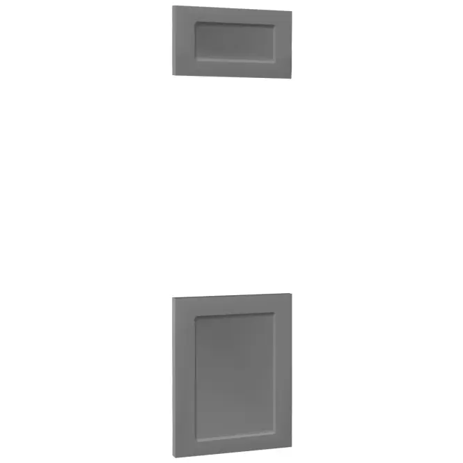 Előlap szekrény Luxeo F15-D60PM keret dark grey