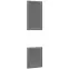 Előlap szekrény Luxeo F15-D60PWN keret dark grey