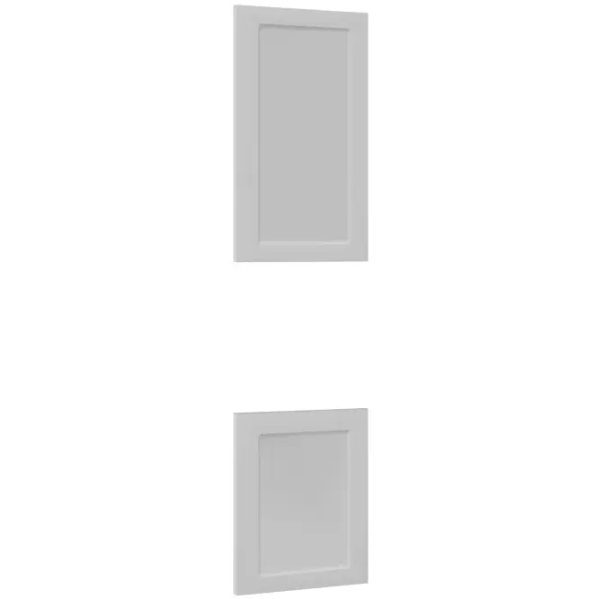 Előlap szekrény Luxeo F15-D60PWN keret white