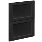 Előlap szekrény Luxeo F15-D60S2_D60S2+1_D60IN-AX keret black