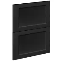 Előlap szekrény Luxeo F15-D60S2_D60S2+1_D60IN-AX keret black