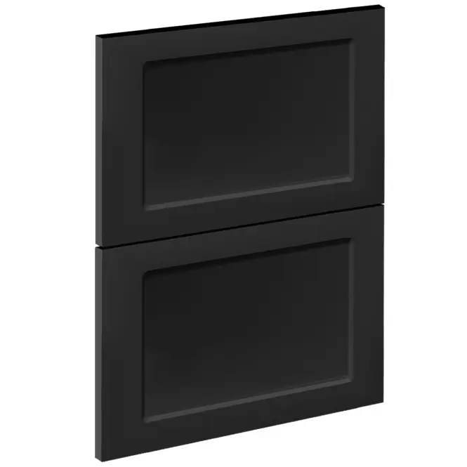 Előlap szekrény Luxeo F15-D60S2_D60S2+1_D60IN-AX keret black