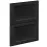 Előlap szekrény Luxeo F15-D60S2_D60S2+1_D60IN-AX keret black
