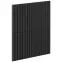 Előlap szekrény Luxeo F14-D60S2_D60S2+1_D60IN-AX ryfla black