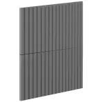 Előlap szekrény Luxeo F14-D60S2_D60S2+1_D60IN-AX ryfla dark grey