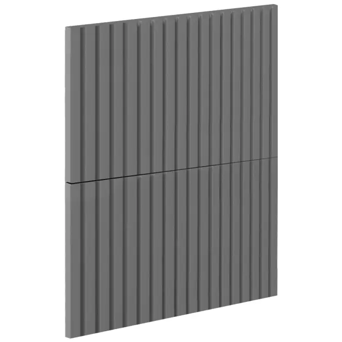 Előlap szekrény Luxeo F14-D60S2_D60S2+1_D60IN-AX ryfla dark grey