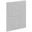 Előlap szekrény Luxeo F14-D60S2_D60S2+1_D60IN-AX ryfla white