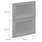 Előlap szekrény Luxeo F15-D60S2_D60S2+1_D60IN-AX keret grey,2