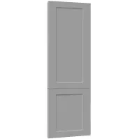 Előlap szekrény Luxeo F15-D60ZL_D60R keret grey