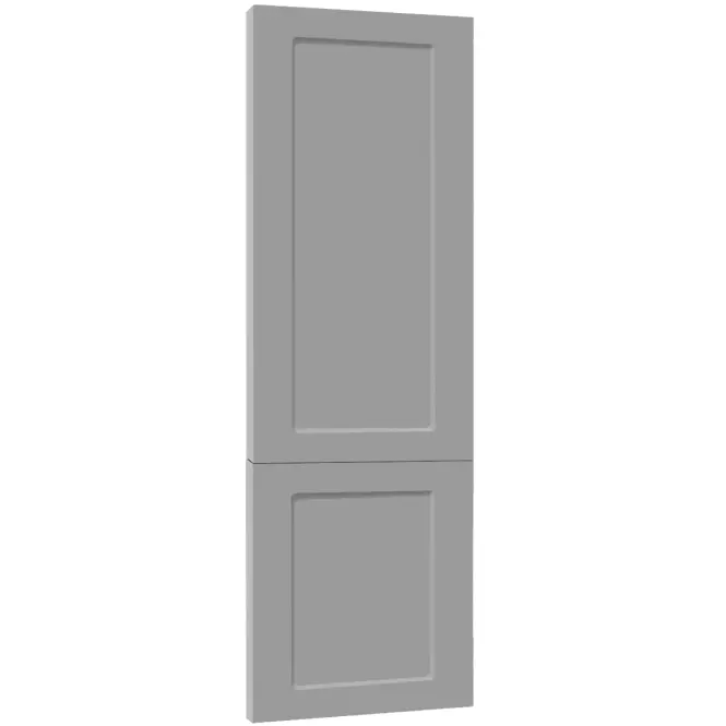 Előlap szekrény Luxeo F15-D60ZL_D60R keret grey