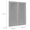 Előlap szekrény Luxeo F15-D80_D80Z keret grey,2