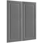 Előlap szekrény Luxeo F13-D80_D80Z hampton dark grey