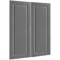 Előlap szekrény Luxeo F13-D80_D80Z hampton dark grey