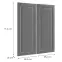 Előlap szekrény Luxeo F13-D80_D80Z hampton dark grey,2