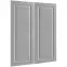 Előlap szekrény Luxeo F13-D80_D80Z hampton grey