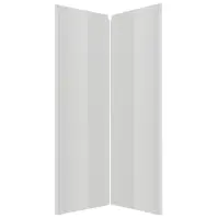 Előlap szekrény Luxeo F02-D90N white lak