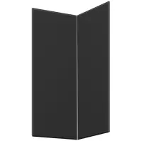 Előlap szekrény Luxeo F16-D90N vékony keret black
