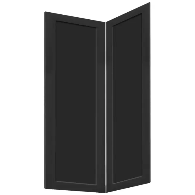 Előlap szekrény Luxeo F15-D90N keret black