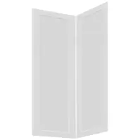 Előlap szekrény Luxeo F15-D90N keret white