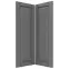 Előlap szekrény Luxeo F13-D90N hampton dark grey
