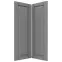 Előlap szekrény Luxeo F13-D90N hampton grey