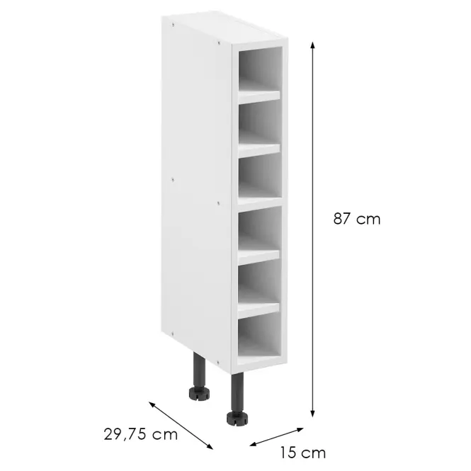 Korpusz Luxeo K04-D15P white,2