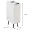 Korpusz Luxeo K04-D30 white,2
