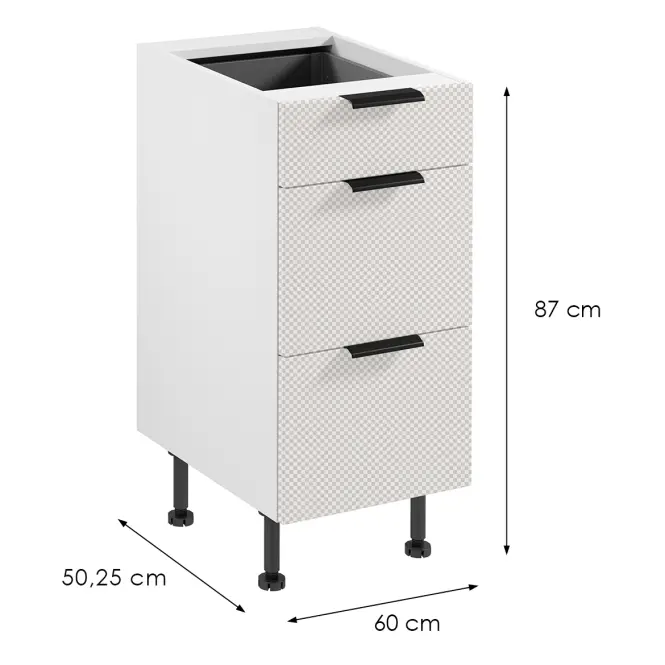 Korpusz Luxeo K04-D40S3-AX white,2