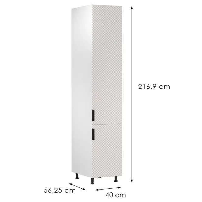 Korpusz Luxeo K04-D40SP white,2