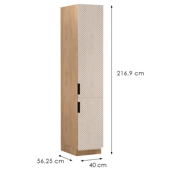 Korpusz Luxeo K04-D40SP tölgy puccini,2