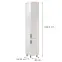 Korpusz Luxeo K04-D40SPWN white,2