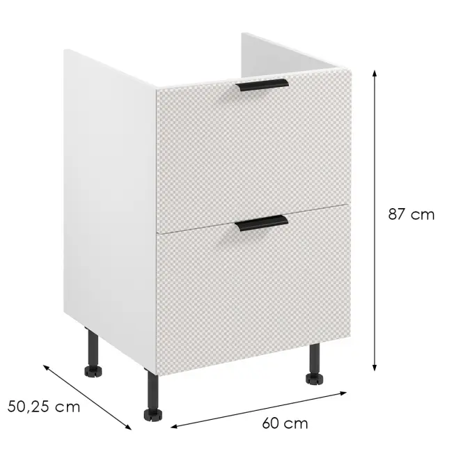 Korpusz Luxeo K04-D60IN-AX white,2