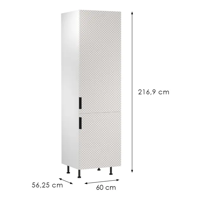 Korpusz Luxeo K04-D60R white,2