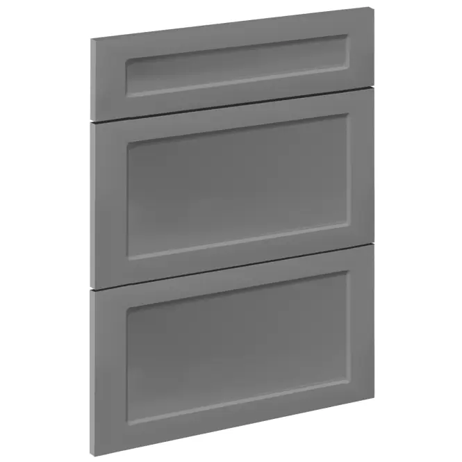 Előlap szekrény Luxeo F15-D60S3-AX keret dark grey