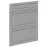 Előlap szekrény Luxeo F13-D60S3-AX hampton grey