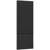 Előlap szekrény Luxeo F16-D60T-AX vékony keret black