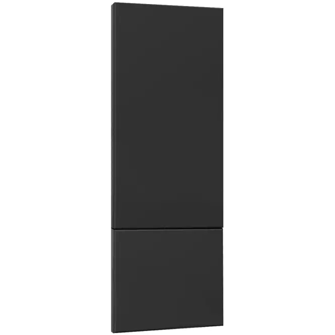 Előlap szekrény Luxeo F16-D60T-AX vékony keret black