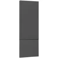 Előlap szekrény Luxeo F16-D60T-AX vékony keret dark grey