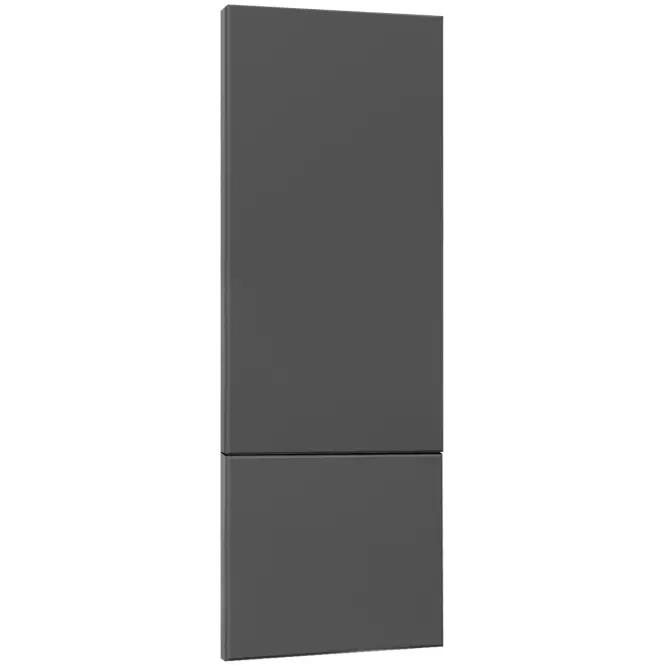 Előlap szekrény Luxeo F16-D60T-AX vékony keret dark grey