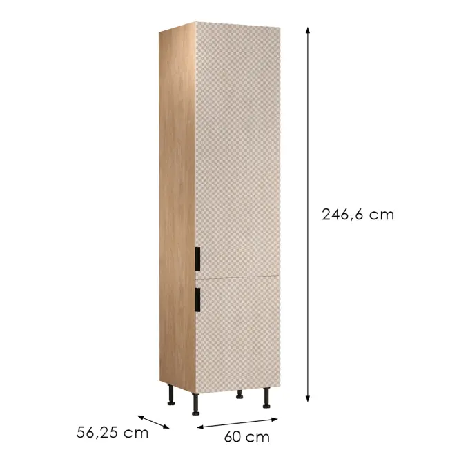 Korpusz Luxeo K04-D60T-AX tölgy puccini,2
