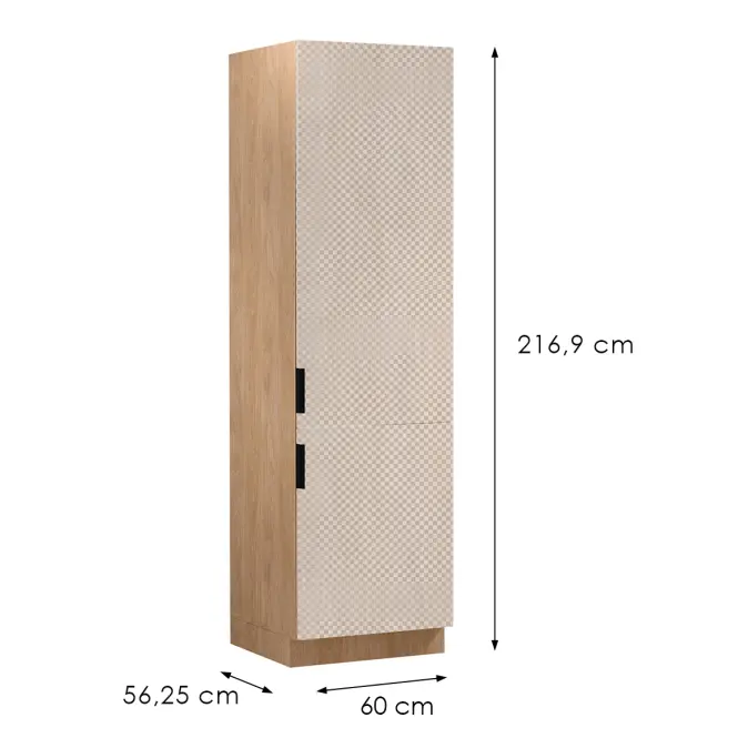 Korpusz Luxeo K04-D60ZL tölgy puccini,2