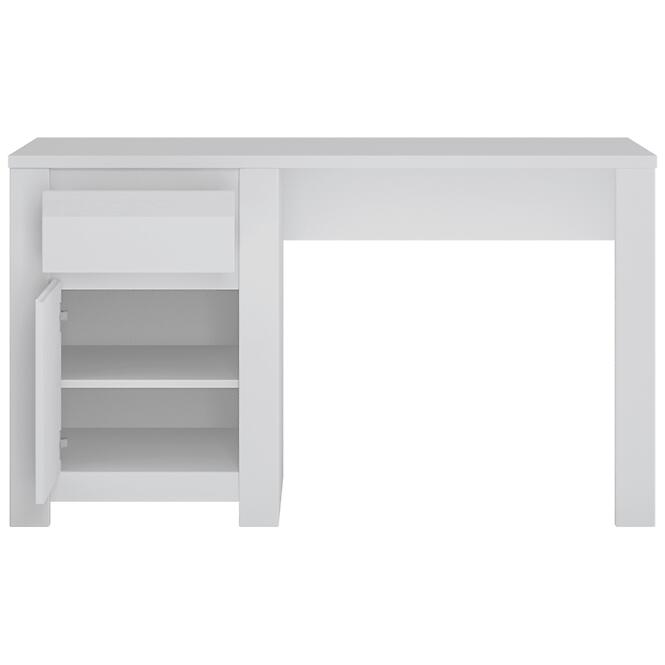 Íróasztal Novi NVIB01 1D1S fehér alpin/pvc fehér szupermat